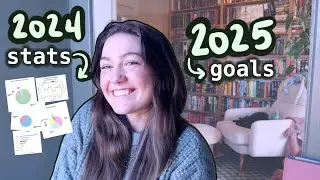 2024 stats + 2025 goals📚🥳💫