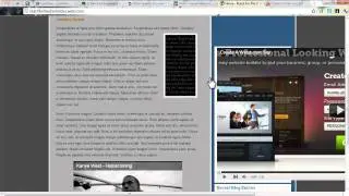 Add Content To The Top Of Your Website on Webs.com