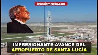 Vista con Drones del Aeropuerto Felipe Ángeles