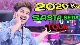 My 2020 Ka Sasta Wala Gaming Setup!!!😂