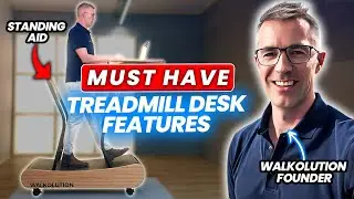 The Secret to Never Sitting Again: Walkolution Treadmill Desk