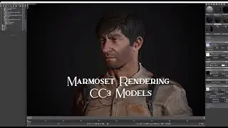 1000 Sub Special! Marmoset Rendering for CC3 Characters