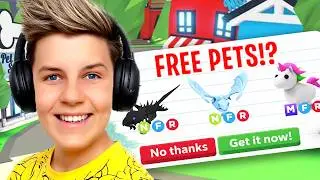 TOP 5 WAYS TO GET FREE PETS Adopt Me!! Prezley