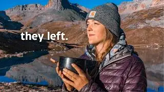Left Alone in the Mountains // Life Flight, Skinny Dipping, and Turning 30