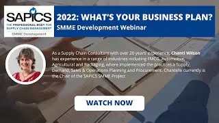 SMME Webinar | 2022: What's your business plan?