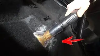 Химчистка салона автомобиля своими руками Тачка из Америки Nissan Rogue