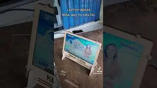 laptop bekas jadi tv digital