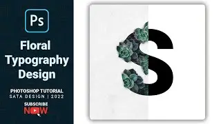 How to Create a Floral Typography Text Effect in Photoshop