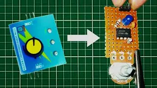 How to make servo controller//Servo motor using 555 ic (Hindi)