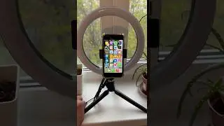 Кольцевая лампа для фото и видео
