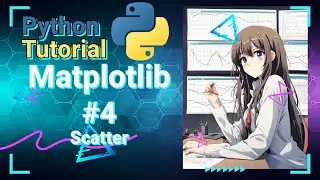Python Data Science Tutorial: Matplotlib #4 Scatter