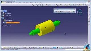 CATIA ASSEMBLY DESIGN - Coincidence Constraint