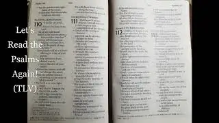 Let's Read the Psalms Again! Psalm 111 - The Beginning of Wisdom (TLV)