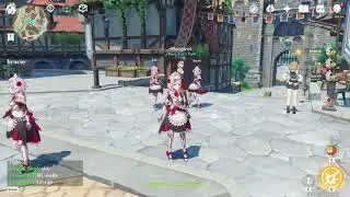 Noelle shitpost status - Genshin Impact