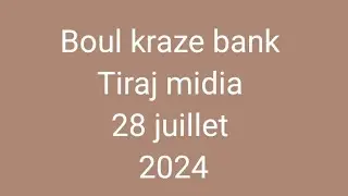 biw biw dekabès fl 🔥 boul kraze bank tiraj midi 28 juillet 2024 ny fl gg 🔥🔥
