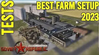 What is the Best Farm Setup with Fertilizer? | Tests | Workers & Resources: Soviet Republic Guides