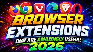 10 Browser Extensions That Are Amazingly Useful! 2026