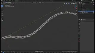 3D Basics in Blender - Creating a Dynamic Chain
