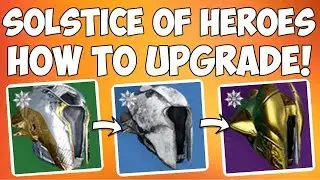 Destiny 2 | HOW TO UPGRADE & MASTERWORK ARMOR TO MAJESTIC SET! Full Steps!