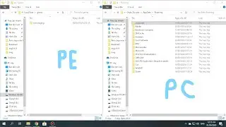 How to find minecraft pe, java version folder in PC