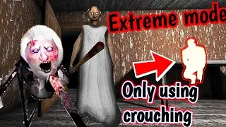 Granny 1.8 - Extreme mode - Escaping by crouching only