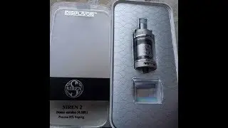 Лучший mtl rta бак с сигаретной затяжкой Siren 2 MTL GTA l by Digiflavor l