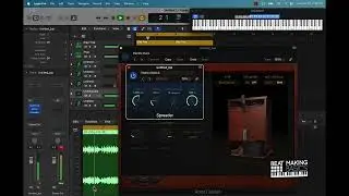 MAKING A DARK TRAP BEAT ON LOGIC PRO X - SILENT COOK UP