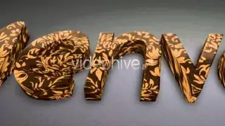 After Effects Project Files   Textured 3D Extrude   VideoHive