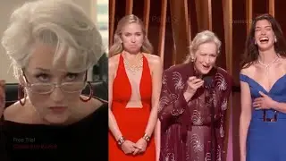 'Prada' Trio Reunite, Recite 'Devil' Dialogue At SAG Awards