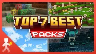 🔥 TOP 7 Best Resource Packs for Minecraft Bedrock Edition | Minecraft Bedrock 1.21+
