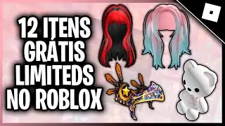 COMO PEGAR 2 CABELOS GRÁTIS + 10 ITENS GRÁTIS LIMITEDS AGORA NO ROBLOX 06/01