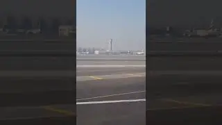 A380 landing at beautiful Dubai | Morning mist 