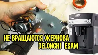 Кофемашина Delonghi ESAM 3000 Magnifica не перемалывает кофе. Разборка, поиск неисправности, ремонт.