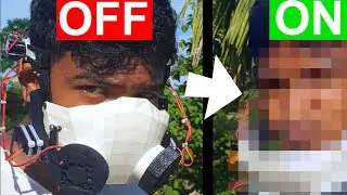 I made a Cyberpunk MASK that can do this...!!!