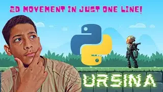 2d Platformer - #2 :Character movement in only one line of code!