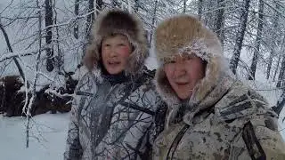 Обзор новой зимней палатки от Саха тент в - 45°. Якутия. Себян - кюель!!!