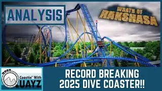 Wrath of Rakshasa Analysis - Six Flags Great America 2025 Dive Coaster