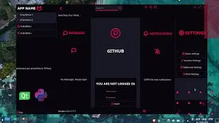 Python responsive GUI | user interface with animated transitions | PyQt PySide Custom Widgets Module
