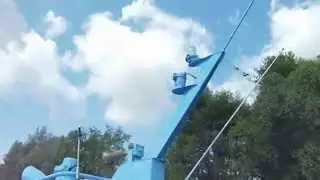ПОЛІССЯ-1: мачта при ході на крилах