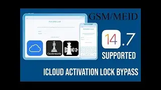 GSM (no MEID) & MEID iOS 14.6 - 14.7 - 14.7.1 iCloud Bypass fix call, notification, iCloud services