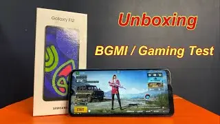 Samsung F12 Unboxing | BGMI Test  | BEST FOR GAMING ?