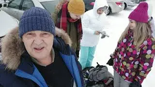 Поход по льду озера Тургояк на остров Веры 08.01.2022