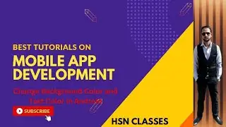 Change Background Color and Text Color, 2023 Harendra Sir 