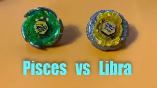Beyblade Pisces vs Libra