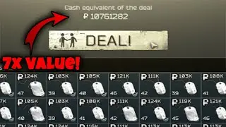 Selling 600 DOG TAGS For 7x More Roubles!