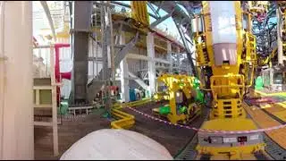 West Aquila Drillship - Drill Floor (360 degree view)