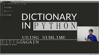 11 - Dictionary In Python | Python For Beginners | Python For Machine Learning