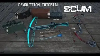 SCUM Guide, How to destroy walls - Raid prep guide