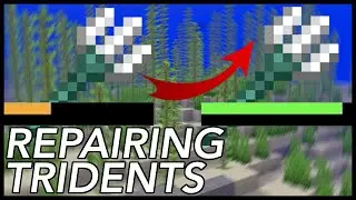 How To Repair A Trident In Minecraft