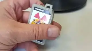 Radiation indicator keychain BIRI-2 and the ratio of radiation now and... then